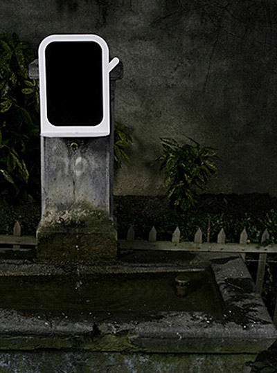 nicolas le moigne: fountain mirrors