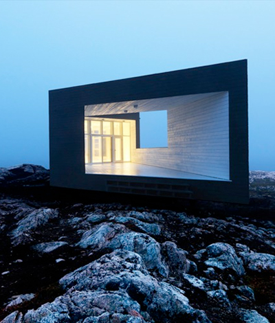 saunders architecture: fogo island studios