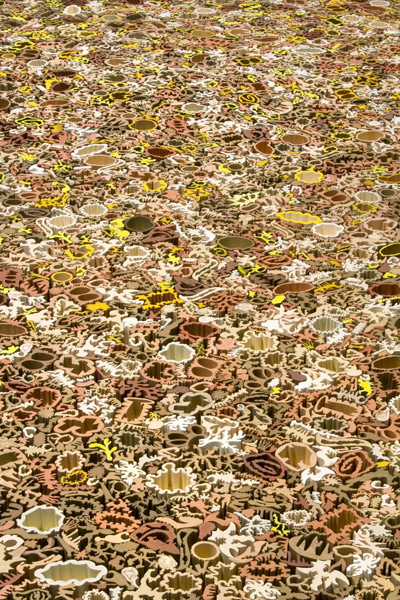 footing: a walk on ceramic installation by nathan craven