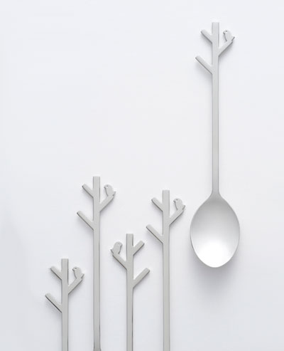 nendo: forest spoon