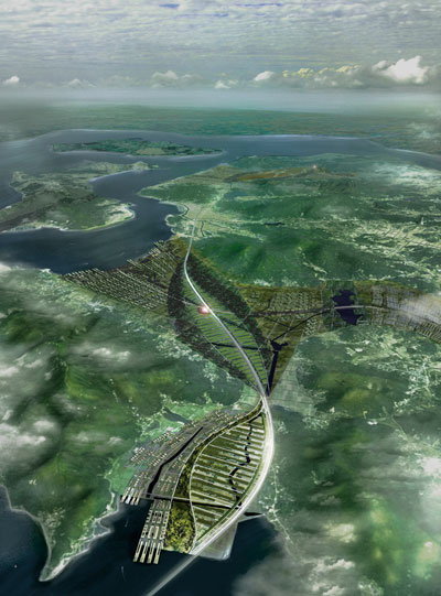 foster + partners: major sustainable plan in incheon, south korea