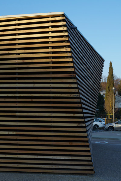 jean luc fugier: parking attendant's pavilion