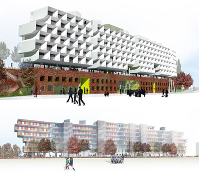 ecdm: ladoumegue student housing