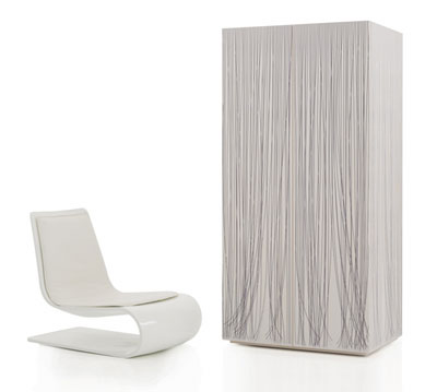 front: black & white collection for porro at milan design week 09