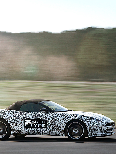 jaguar F type convertible