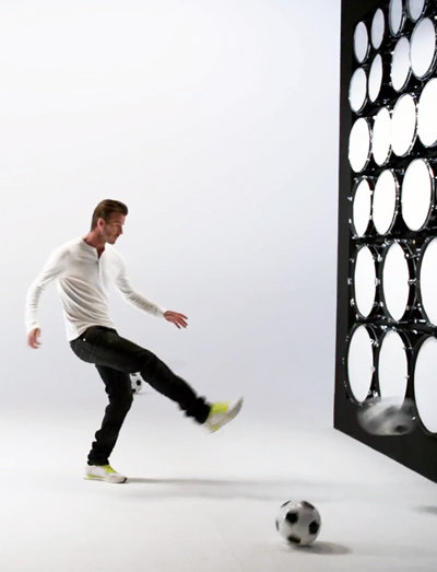 david beckham plays beethoven with soccer balls