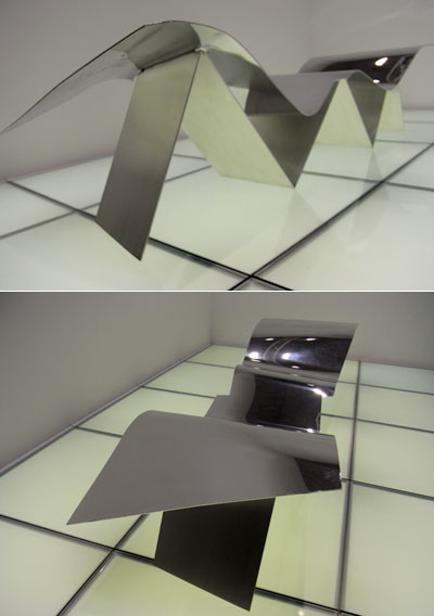 frank gehry for emeco at milan design week 09