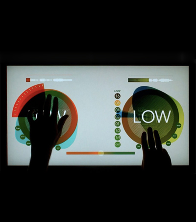 gerg kaufman: multi touch light table