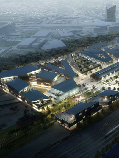 3XN and nord architects win masterplan project in aarhus, denmark