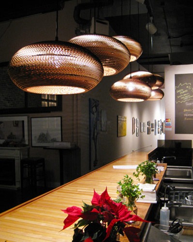 graypants, inc.: cardboard lamps