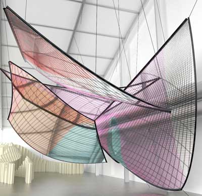 greg lynn: installation for swarovski crystal palace at design miami 09