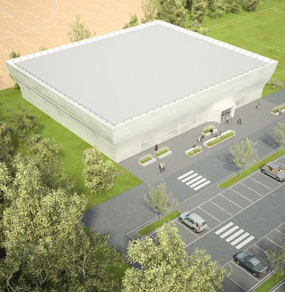 NL architects: TNW   sports hall, utrecht