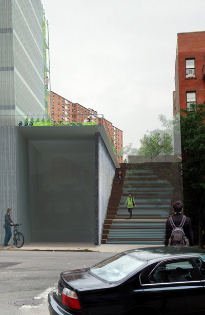 elmslie osler architect: harlem community rooftop farm