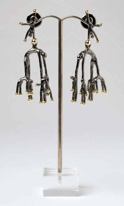 atelier van lieshout: 'ear hangers'