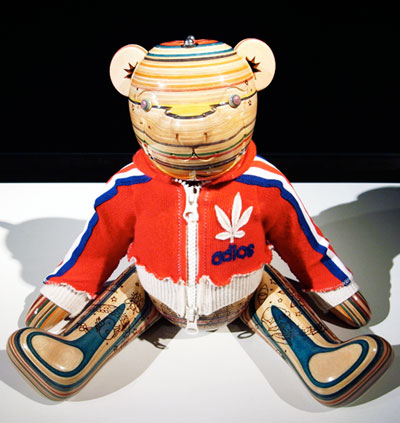 haroshi: skateboard art