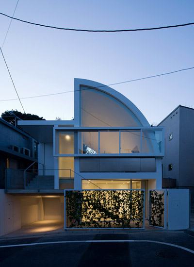 shigeru ban architects: house at hanegi park