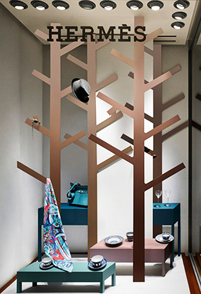 nendo: wandering forest of Hermés