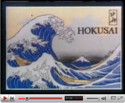 hokusai an animated sketchbook, 1978
