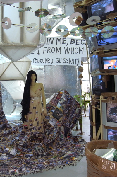 thomas hirschhorn: crystal of resistance at venice art biennale 2011