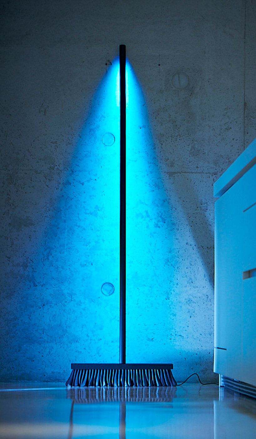 peteris zilbers: moodbroom LED lamp