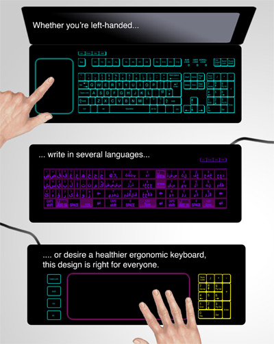 'keyless lifebook' by laura lahti   'FUJITSU design award 2011' competition shortlisted entry