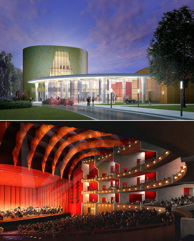 holzman moss architecture: the hylton performing arts centre