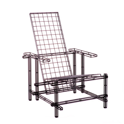 jan plechac: rietveld chair   icon 03 for NgispeN