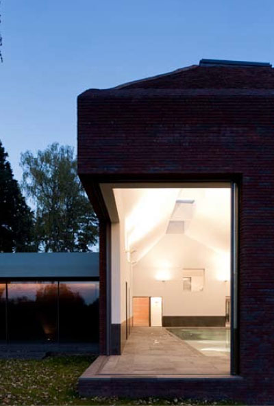 paul + o architects: indoor pool