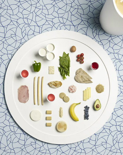 olympic athletes' meals by sarah parker + micheal bodiam