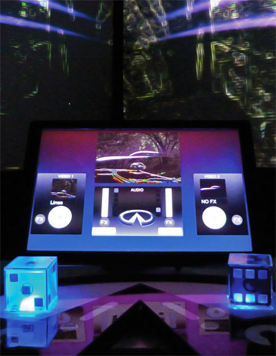 drew detweiler + lyes belhocine: inspired performance mixer   infiniti digital art competition shortlisted entry