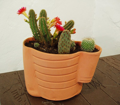 'whatever' flower pots by jason miller