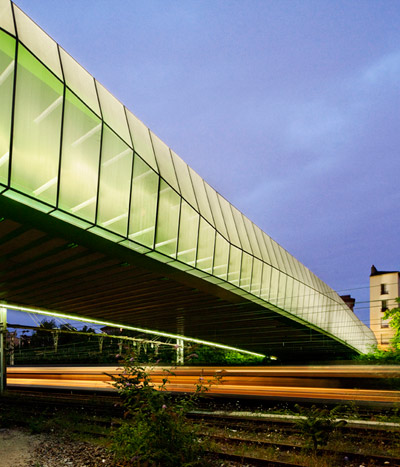 jacques ferrier architectures: choisy le roi bridge