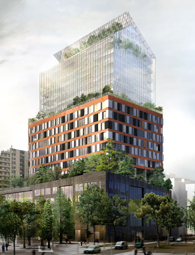 jean nouvel: building C1 boulogne billancourt, france