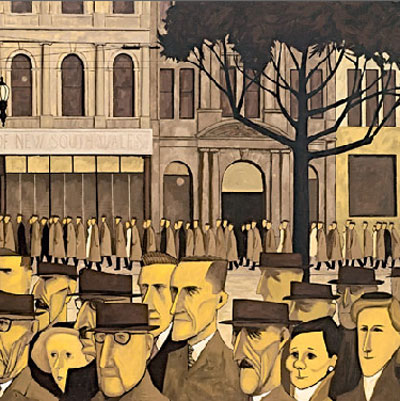 john brack retrospective exhibition at national gallery of victoria
