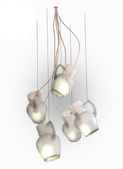 'jug lamp' by studio mold