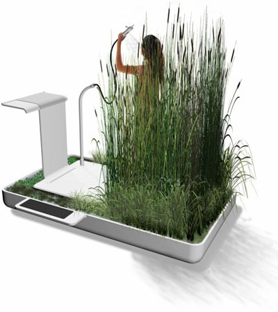 jun yasumoto: phyto purification bathroom