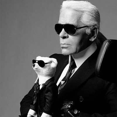 karl lagerfeld teddy bear
