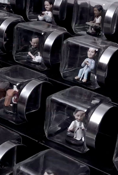 the keyboard of isolation by jody xiong of DDB china