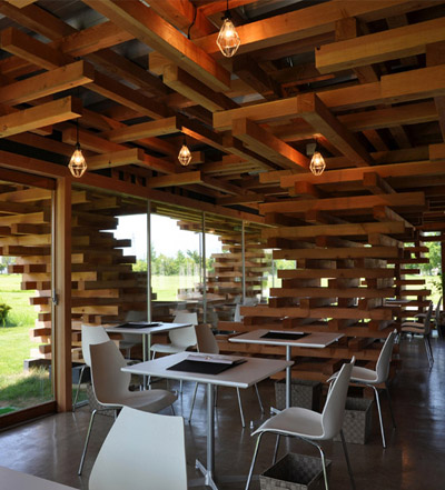 kengo kuma + associates: café kureon