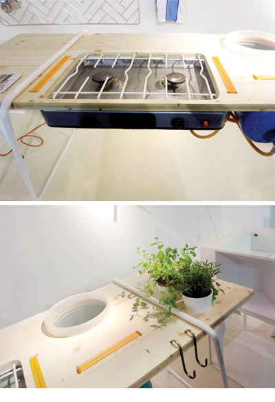 march gut: geh stell trestle kitchen