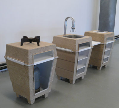 'one pallet kitchen' by steie van vugt + frank winnubst