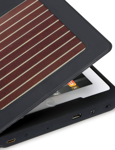 kudo solar powered iPad case