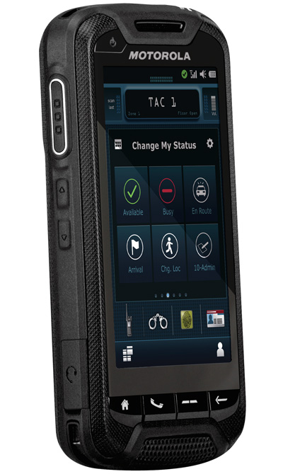 LEX 700 mission critical handheld for first responders