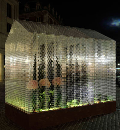 LEGO greenhouse at london design week 2011