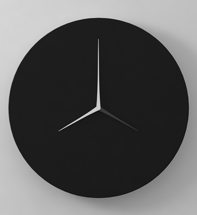kit men keung studio: long D dual time wall clock