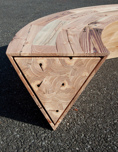 louis lim: round & round bench at wanted design