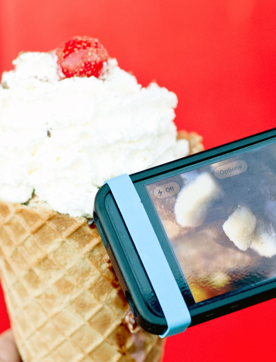 macro lens rubber band for smartphones