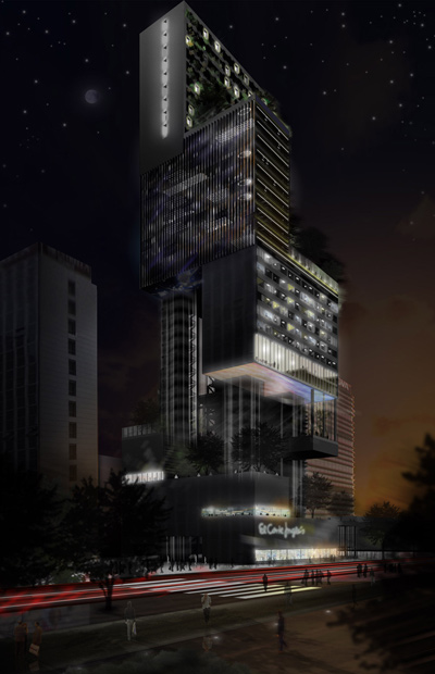 paolo venturella: mixed use tower in madrid