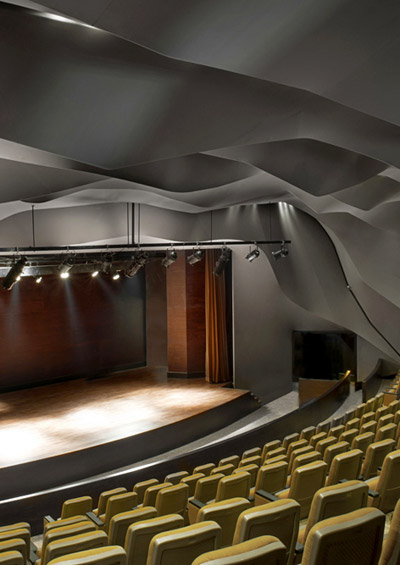 magma architecture: masrah al qasba theater
