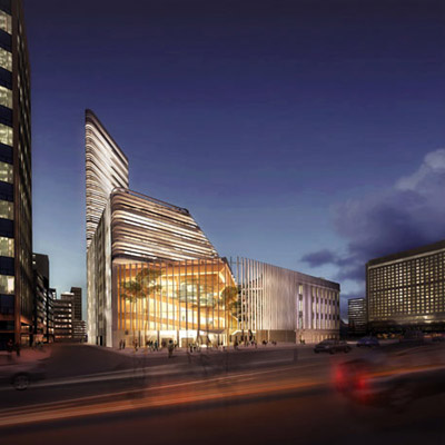 new seoul city hall by mass studies